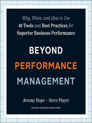 cover image of Beyond Performance Management